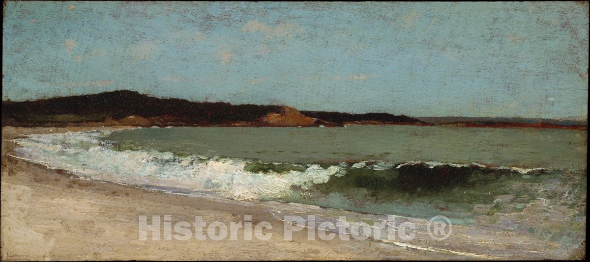 Art Print : Winslow Homer - Study for Eagle Head, Manchester, Massachusetts : Vintage Wall Art