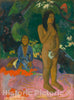 Art Print : Paul Gauguin, Parau na te Varua ino (Words of The Devil), 1892 - Vintage Wall Art