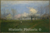 Art Print : George Inness - Spring Blossoms, Montclair, New Jersey : Vintage Wall Art