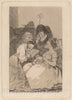 Art Print : Francisco de Goya, La filiacion (The Filiation), in or Before 1799 - Vintage Wall Art