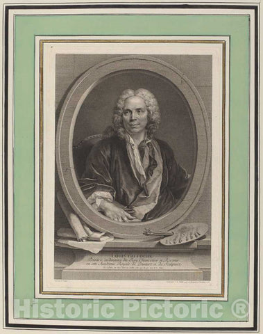 Art Print : Johann Gotthard MÃ¼ller, Louis Galloche, 1776 - Vintage Wall Art