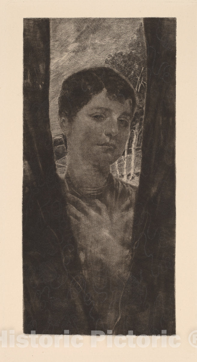 Art Print : Max Klinger, Erinnerung (Memory), 1892-1893 - Vintage Wall Art