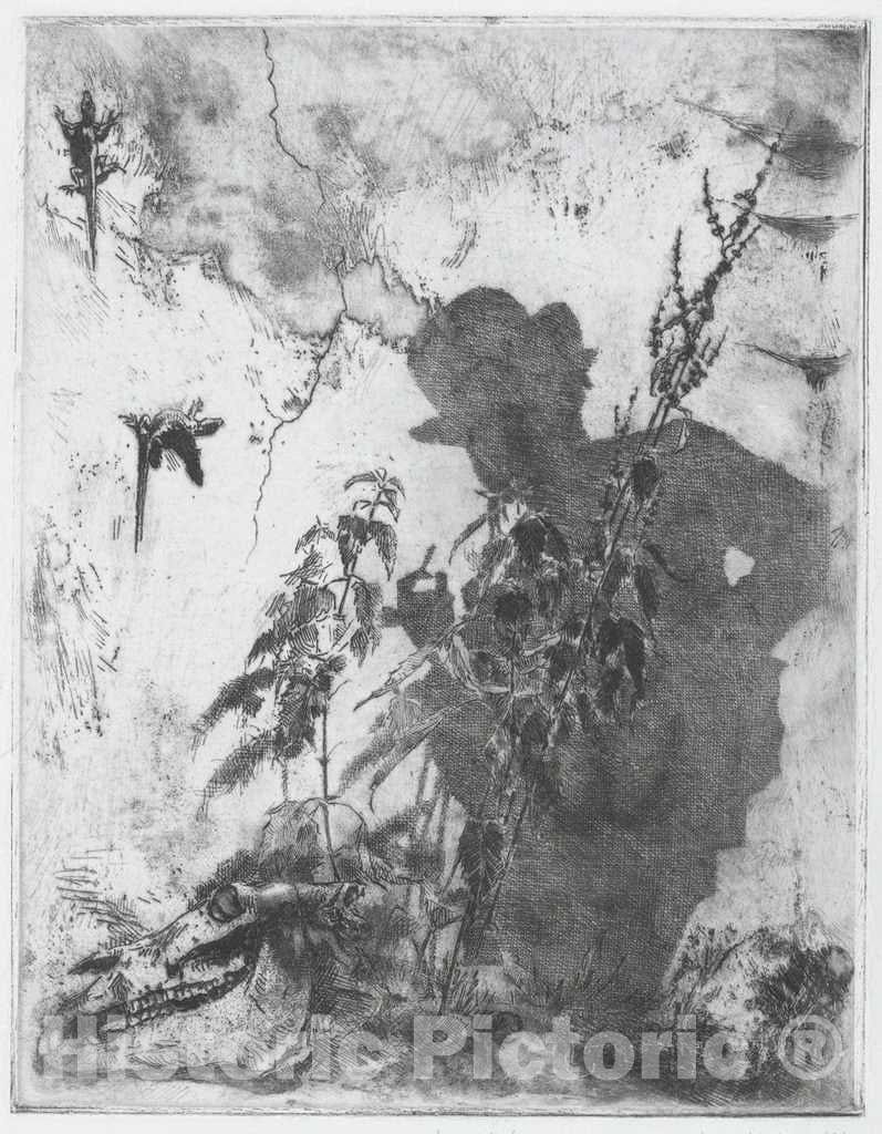 Art Print : Luigi Conconi, The Contemplative Life (Vita contemplativa), c. 1883 - Vintage Wall Art