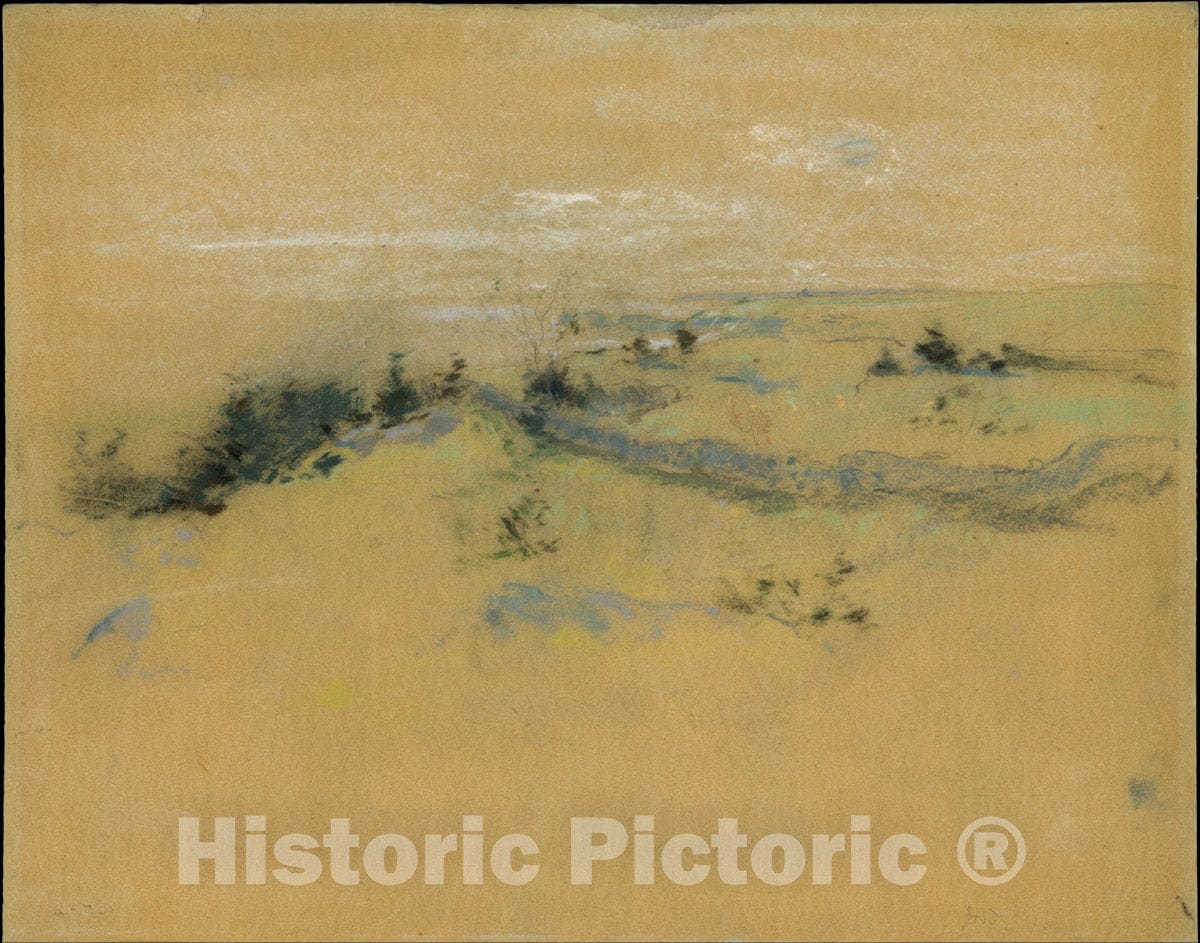 Art Print : John Henry Twachtman - Landscape : Vintage Wall Art
