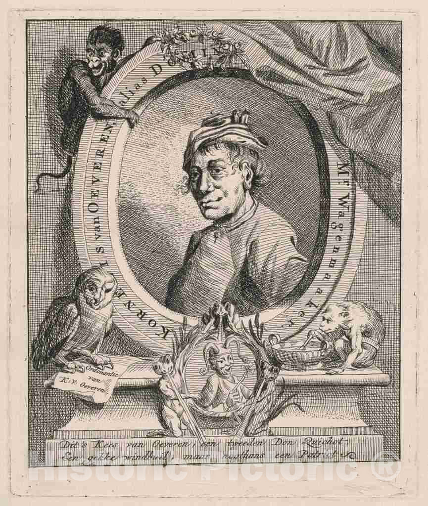 Art Print : Jan Stolker, Kees Van Oeveren, 1760s - Vintage Wall Art