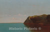 Art Print : John Frederick Kensett - Newport Rocks : Vintage Wall Art