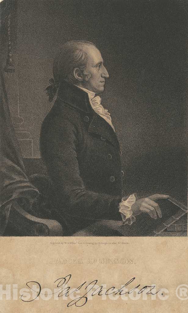 Art Print : Longacre, After Balthazar, James Jackson, 19th Century - Vintage Wall Art