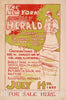 Vintage Poster -  The New York Sunday Herald, July 14th 1895 1, Historic Wall Art