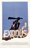 Vintage Poster -  Exodus -  Designed by Saul Bass., Historic Wall Art