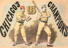 Vintage Poster -  Chicago's US Champions, Historic Wall Art