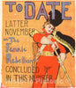 Vintage Poster -  to Date, Latter November,The Female Rebellion. Concluded in This Number., Historic Wall Art