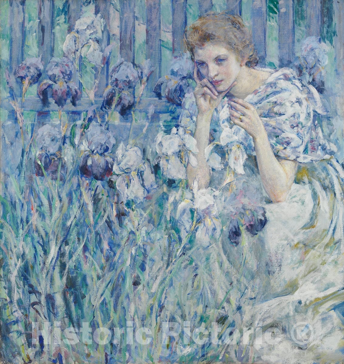 Art Print : Robert Reid - Fleur de Lis : Vintage Wall Art