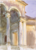 Art Print : John Singer Sargent - Loggia, Villa Giulia, Rome : Vintage Wall Art