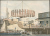 Art Print : John William Hill - Circular Mill, King Street, New York : Vintage Wall Art