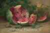 Art Print : Charles Ethan Porter - Untitled (Cracked Watermelon) : Vintage Wall Art