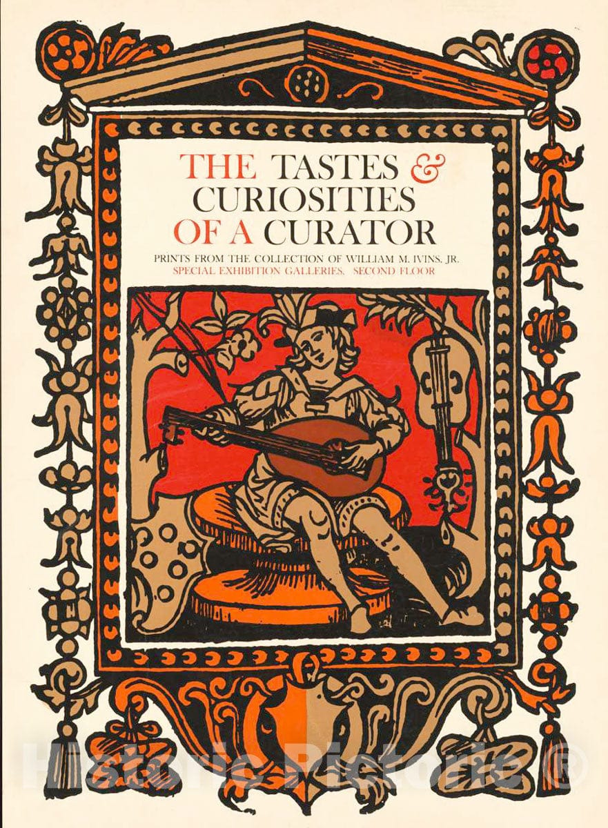 Vintage Poster - The Tastes and Curiosities of a Curator, Historic Wal ...