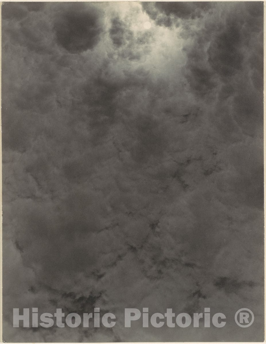 Photo Print : Alfred Stieglitz - Equivalent No. 314 : Vintage Wall Art