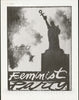 Vintage Poster -  Feminist Party, Historic Wall Art