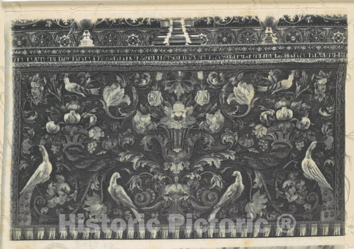 Photo Print : Frederick H. Evans - Needlework Altar Cloth, Durham : Vintage Wall Art