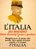 Vintage Poster -  L'Italia ha bisogno di Carne - frumento - Grasso & Zucchero -  Illion [sic] ; Latham Lith. & Ptg. Co. Brooklyn N.Y., Historic Wall Art