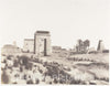 Photo Print : Félix Teynard - Karnak (Thèbes), Vue Générale des Ruines Prise du Point B : Vintage Wall Art