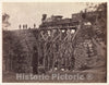 Photo Print : Bridge on Orange and Alexandria Rail Road, as Repaired by Army Engineers under Colonel Herman Haupt - Artist: Andrew Joseph Russell - 1865 : Vintage Wall Art