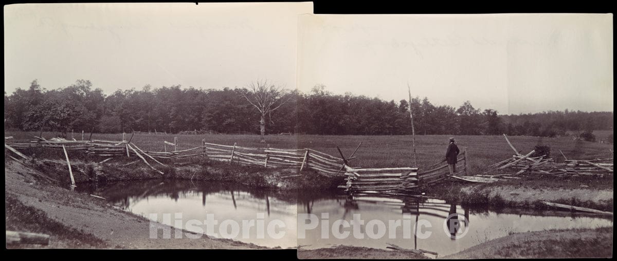 Art Print : Formerly Mathew B. Brady - Gettysburg Wheat Field : Vintage Wall Art