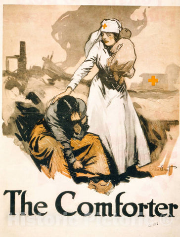 Vintage Poster -  The Comforter -  Gordon Grant., Historic Wall Art