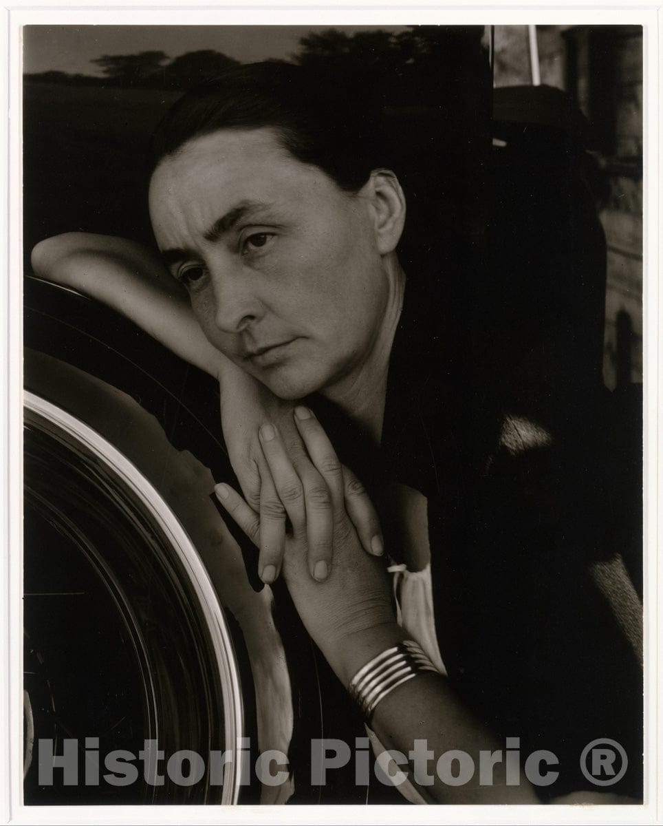 Photo Print : Alfred Stieglitz - Georgia O'Keeffe 3 : Vintage Wall Art