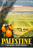 Vintage Poster -  Visit Palestine -  See Ancient Beauty revived -  Loeb., Historic Wall Art