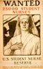 Vintage Poster -  Wanted 25,000 Student Nurses, U.S. Student Nurse Reserve -  Milton Bancroft., Historic Wall Art