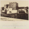 Photo Print : Louis de Clercq - Jérusalem. Tour de David avec SES Grandes assises salomoniennes : Vintage Wall Art