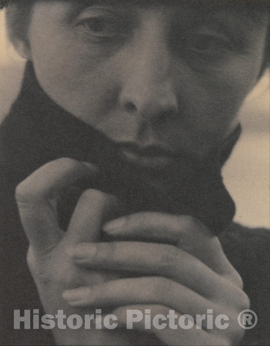 Photo Print : Alfred Stieglitz - Georgia O'Keeffe 4 : Vintage Wall Art