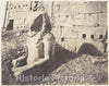Photo Print : Félix Teynard - Karnak (Thèbes), Troisième Pylône - Colosse de Spath Calcaire, en D : Vintage Wall Art