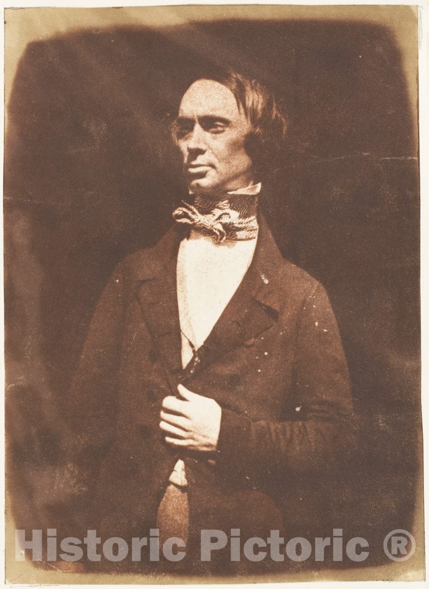 Photo Print : Hill and Adamson - H.B. Johnston, R.S.A. : Vintage Wall Art