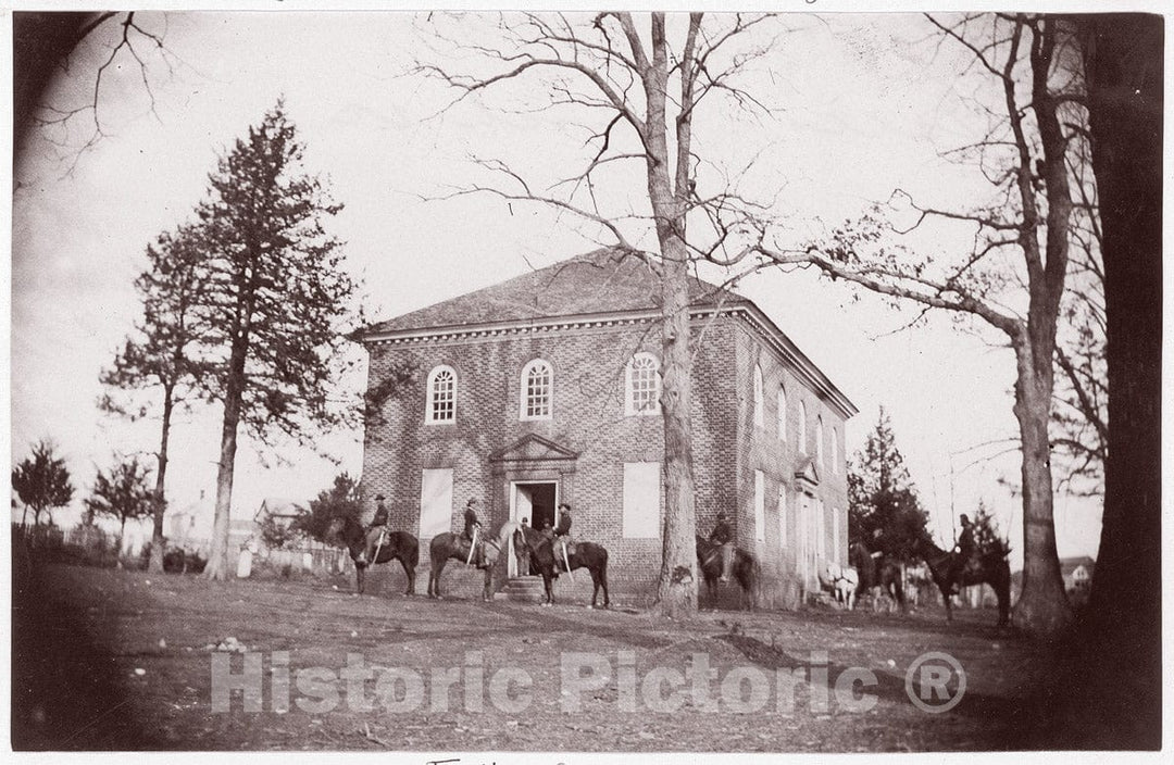 Photo Print : Formerly Mathew B. Brady - Falls Church, Virginia : Vintage Wall Art