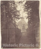 Photo Print : Church Seen from The Path Leading to It : Vintage Wall Art
