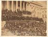 Photo Print : Alexander Gardner - Lincoln Inauguration : Vintage Wall Art