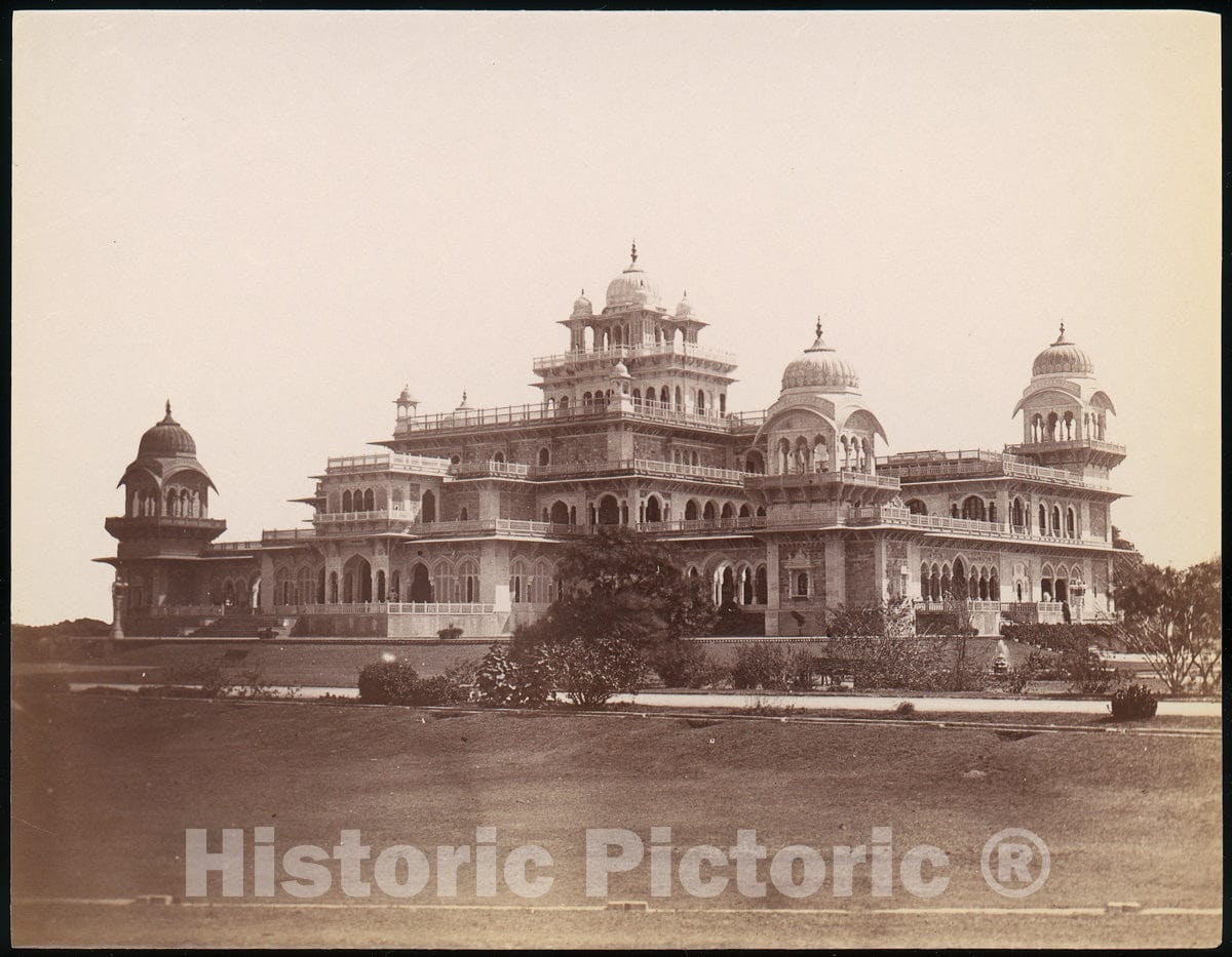 Photo Print : Albert Hall Museum, Jaipur : Vintage Wall Art