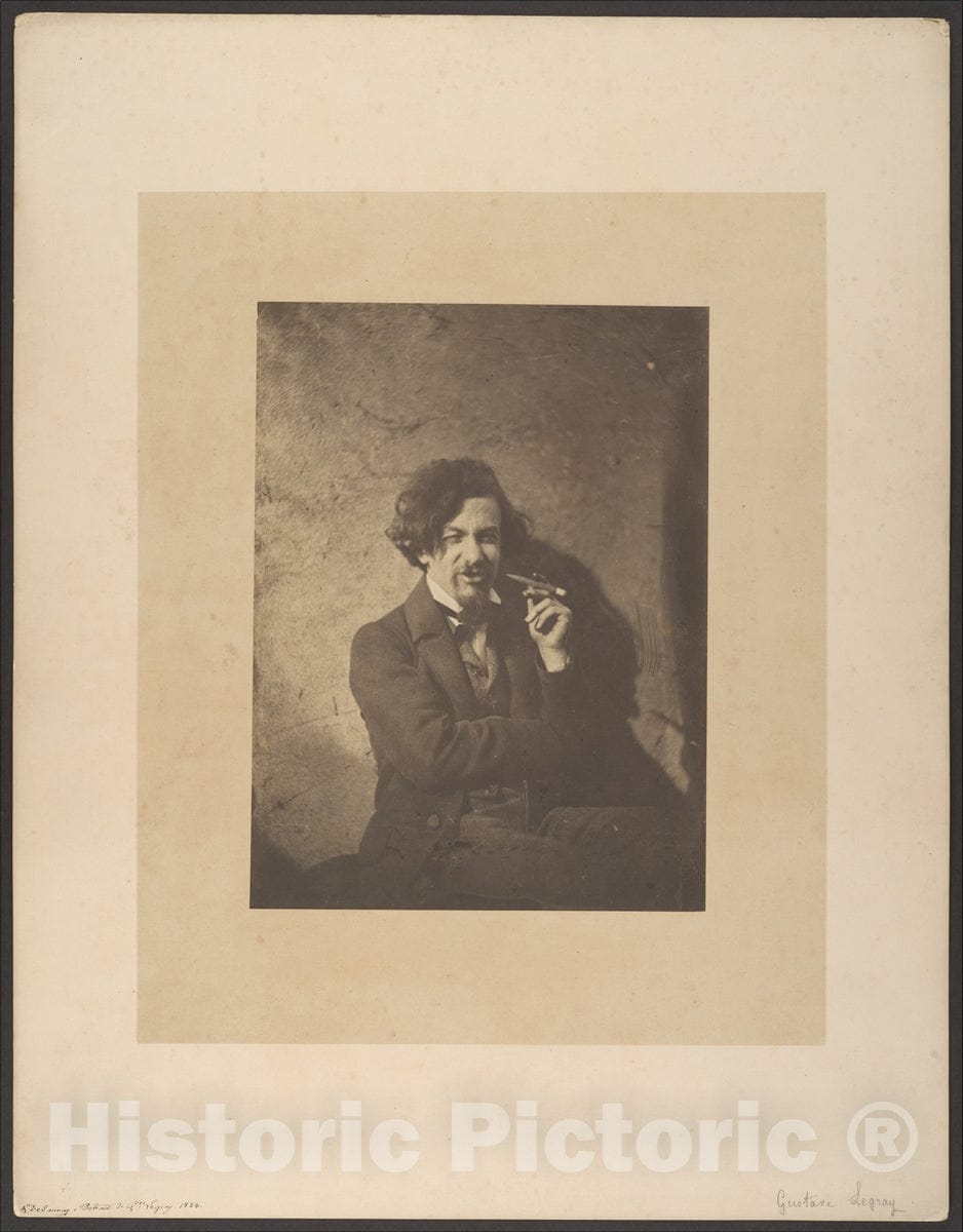 Photo Print : Alphonse Delaunay - Gustave Le Gray : Vintage Wall Art