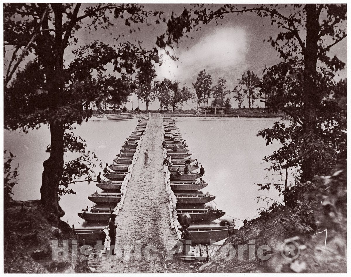 Photo Print : Andrew Joseph Russell - Fortifications at Manassas : Vintage Wall Art