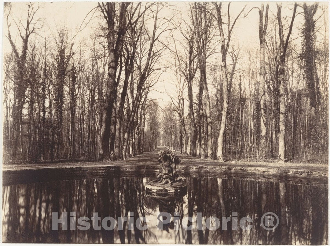 Photo Print : Eugène Atget - Grand Trianon : Vintage Wall Art