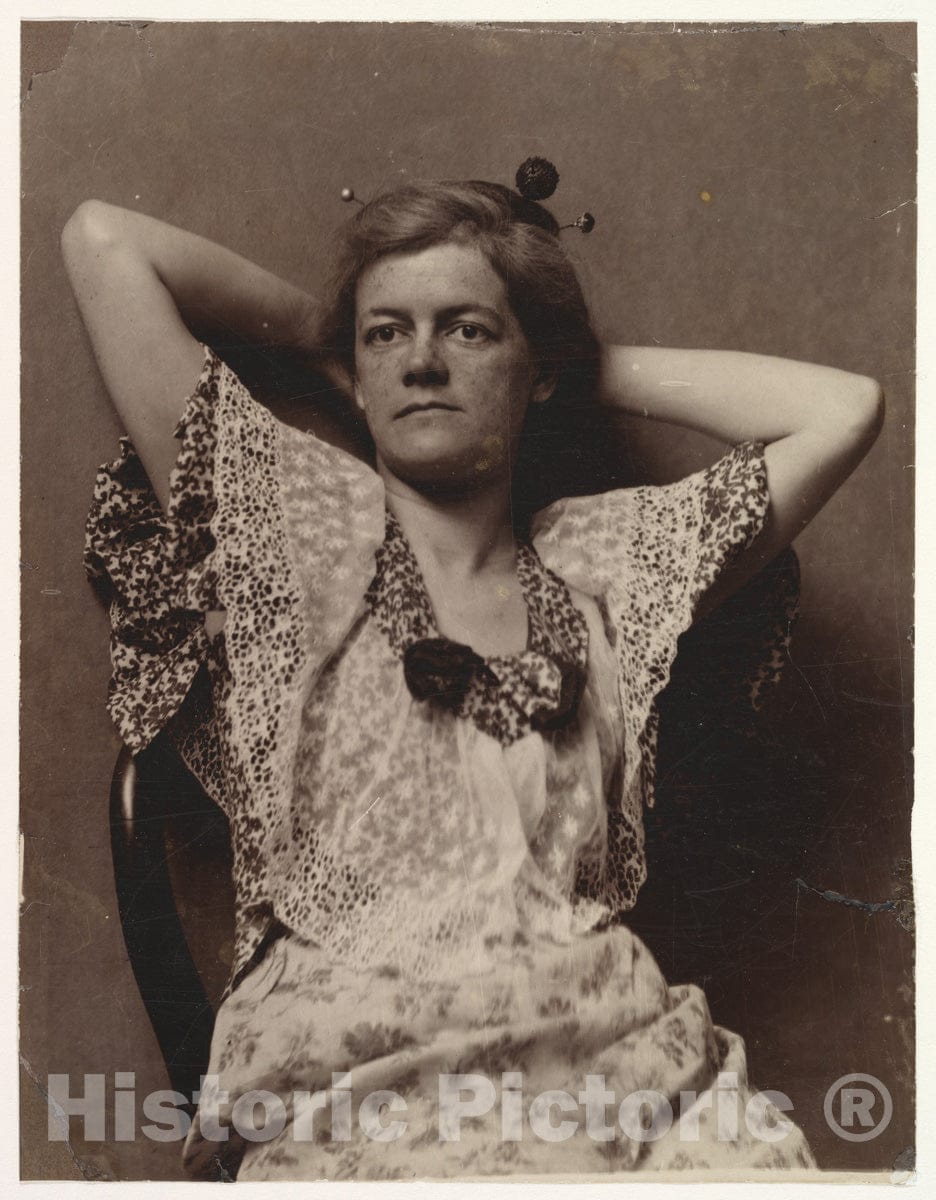 Photo Print : Thomas Eakins - Elizabeth MacDowell Kenton : Vintage Wall Art