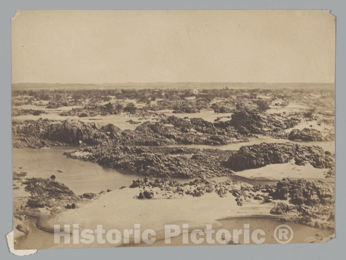 Photo Print : Maxime Du Camp - View of Egypt 1 : Vintage Wall Art
