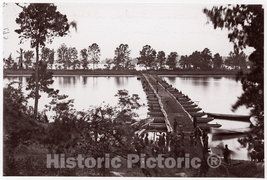 Photo Print : William Frank Browne - Fort Brady, Building Quarters : Vintage Wall Art