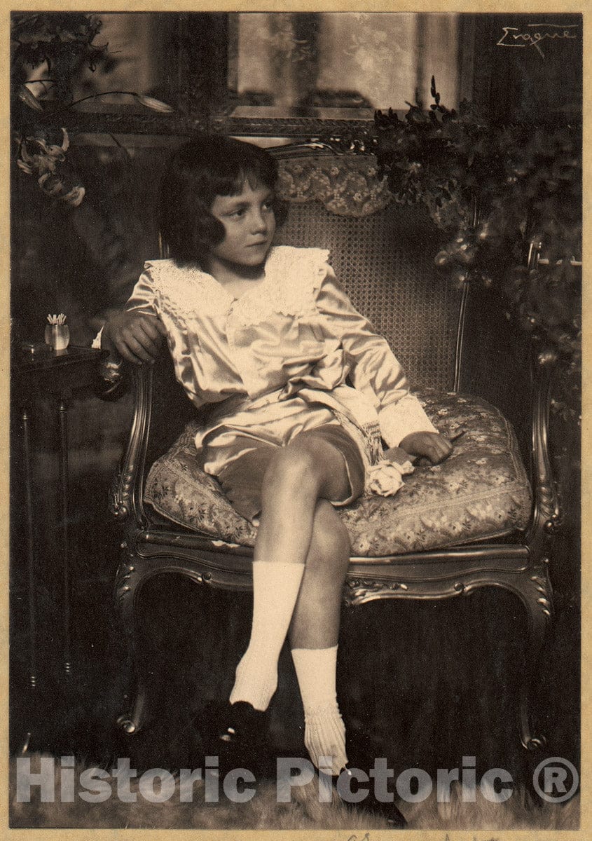 Photo Print : Frank Eugene - H.R.H. Prince Leopold of Bavaria : Vintage Wall Art