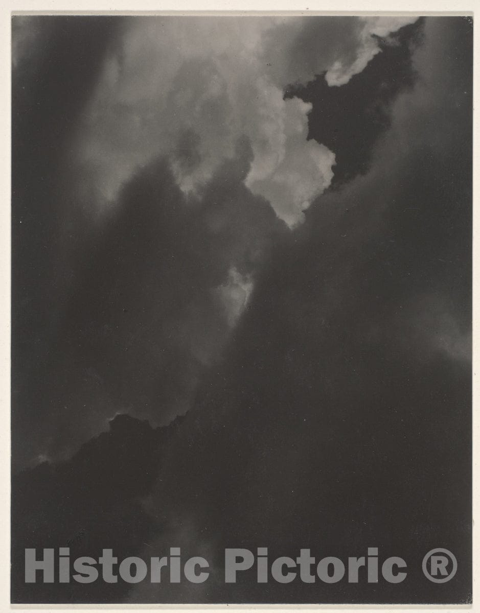 Photo Print : Alfred Stieglitz - Equivalent 3 : Vintage Wall Art