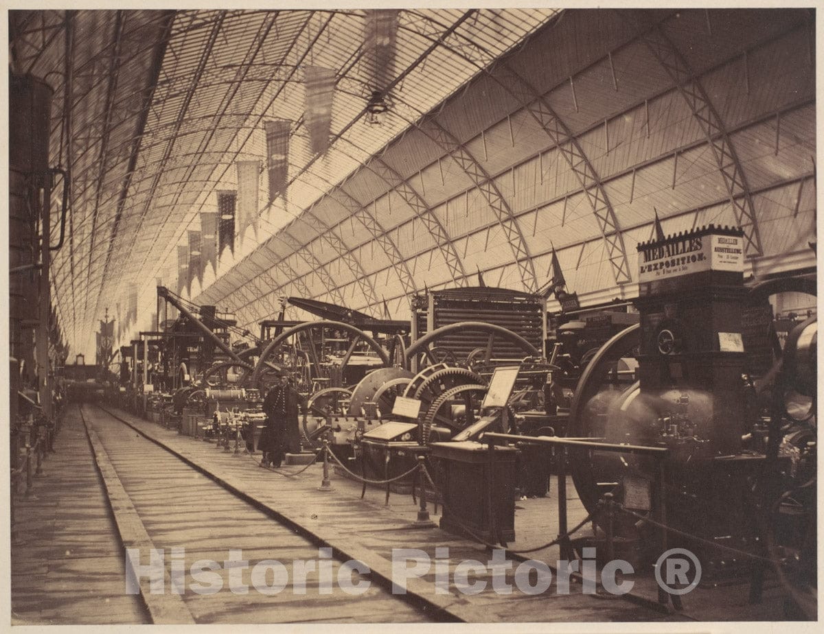 Photo Print : Charles Thurston Thompson - French Machinery : Vintage Wall Art