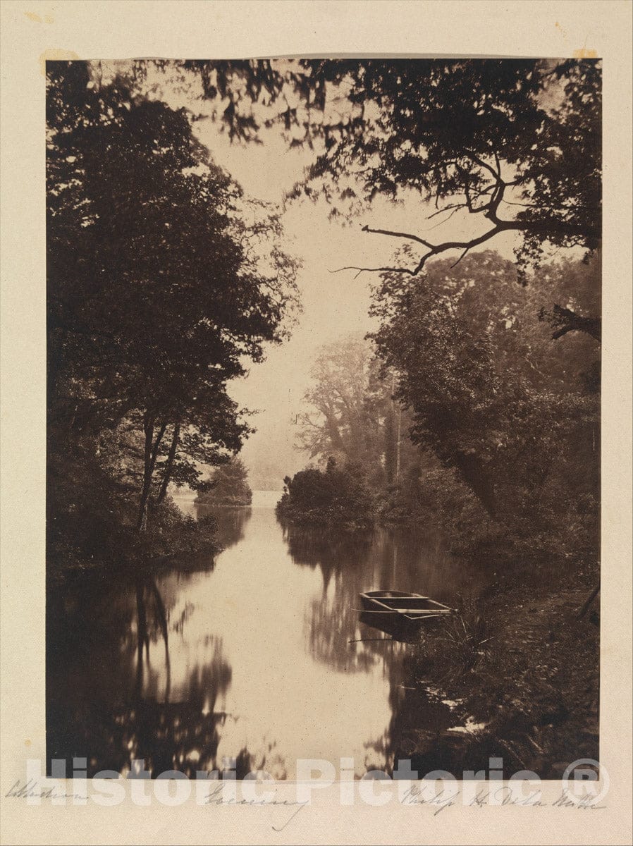 Photo Print : Philip Henry Delamotte - Evening : Vintage Wall Art