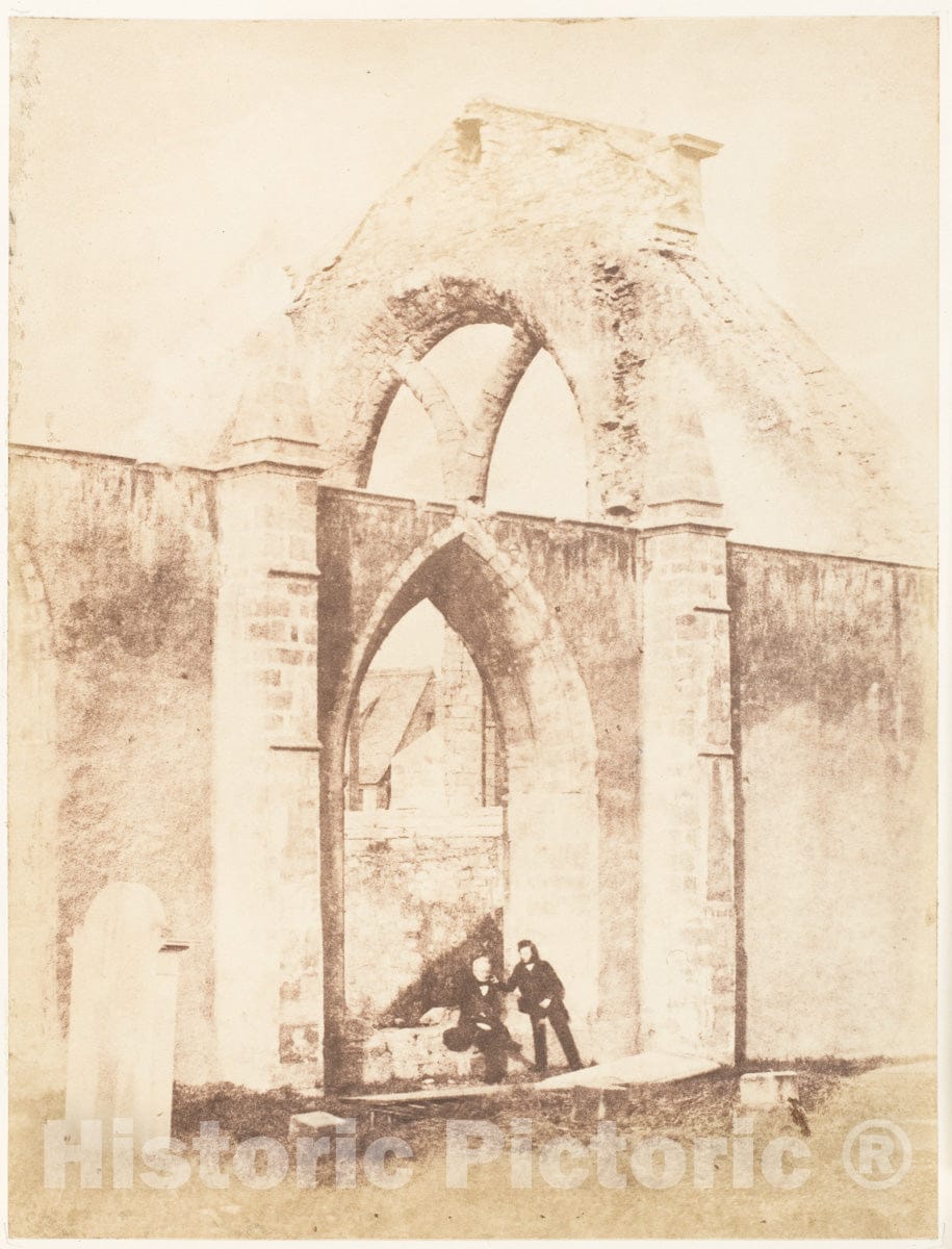 Photo Print : Hill and Adamson - Edinburgh. Greyfriars' Churchyard 3 : Vintage Wall Art
